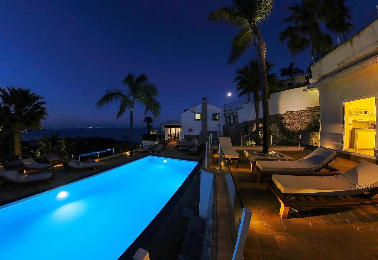 Luxury Taorum Villa With Spectacular Sea Views In Taormina Eksteriør bilde