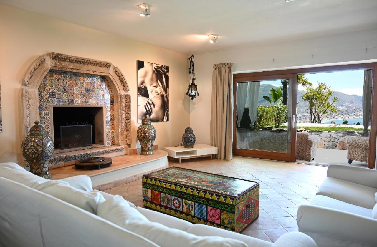 Luxury Taorum Villa With Spectacular Sea Views In Taormina Eksteriør bilde