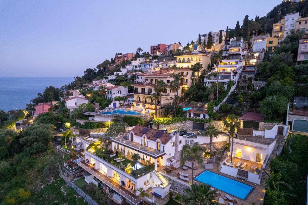 Luxury Taorum Villa With Spectacular Sea Views In Taormina Eksteriør bilde