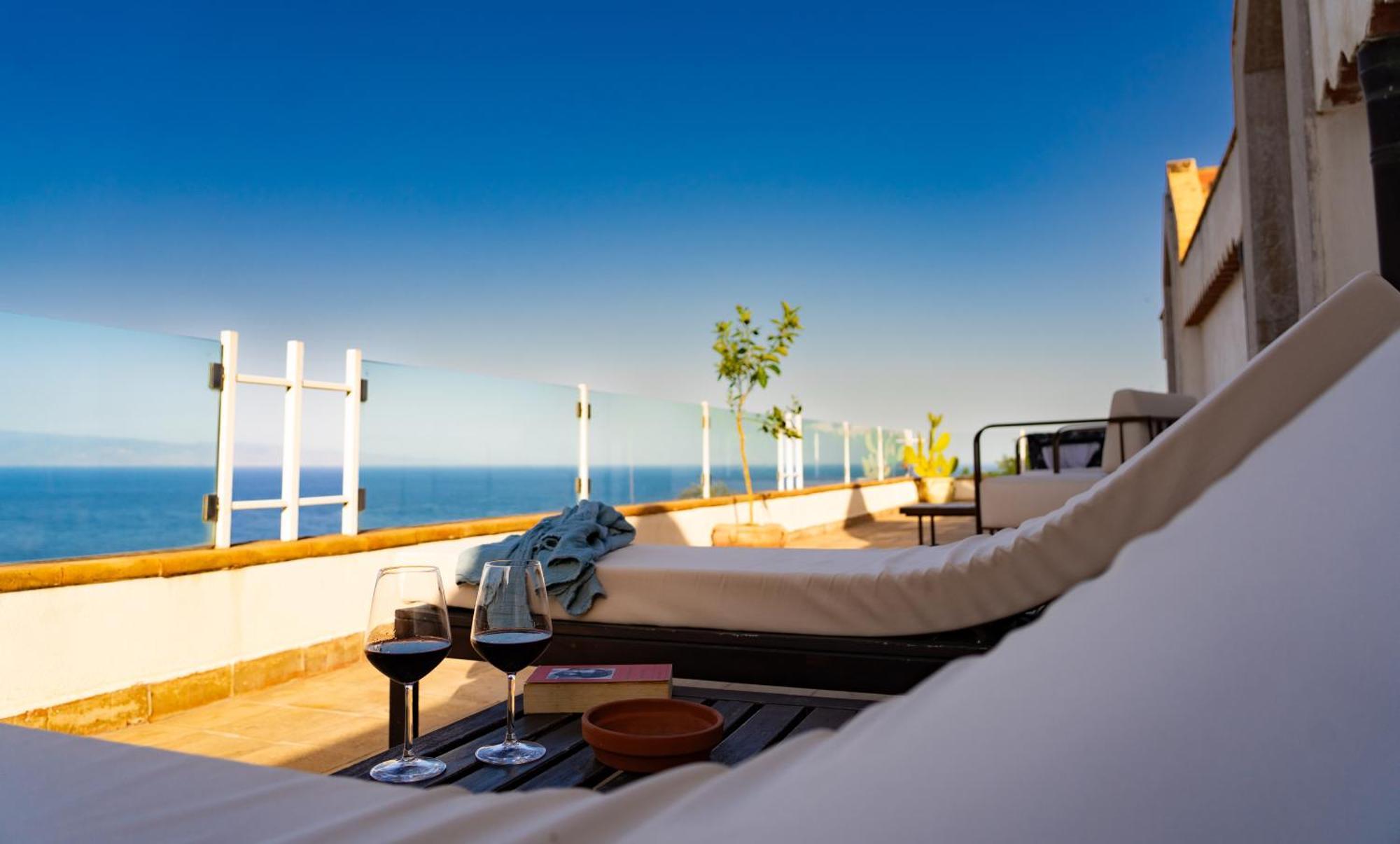 Luxury Taorum Villa With Spectacular Sea Views In Taormina Eksteriør bilde