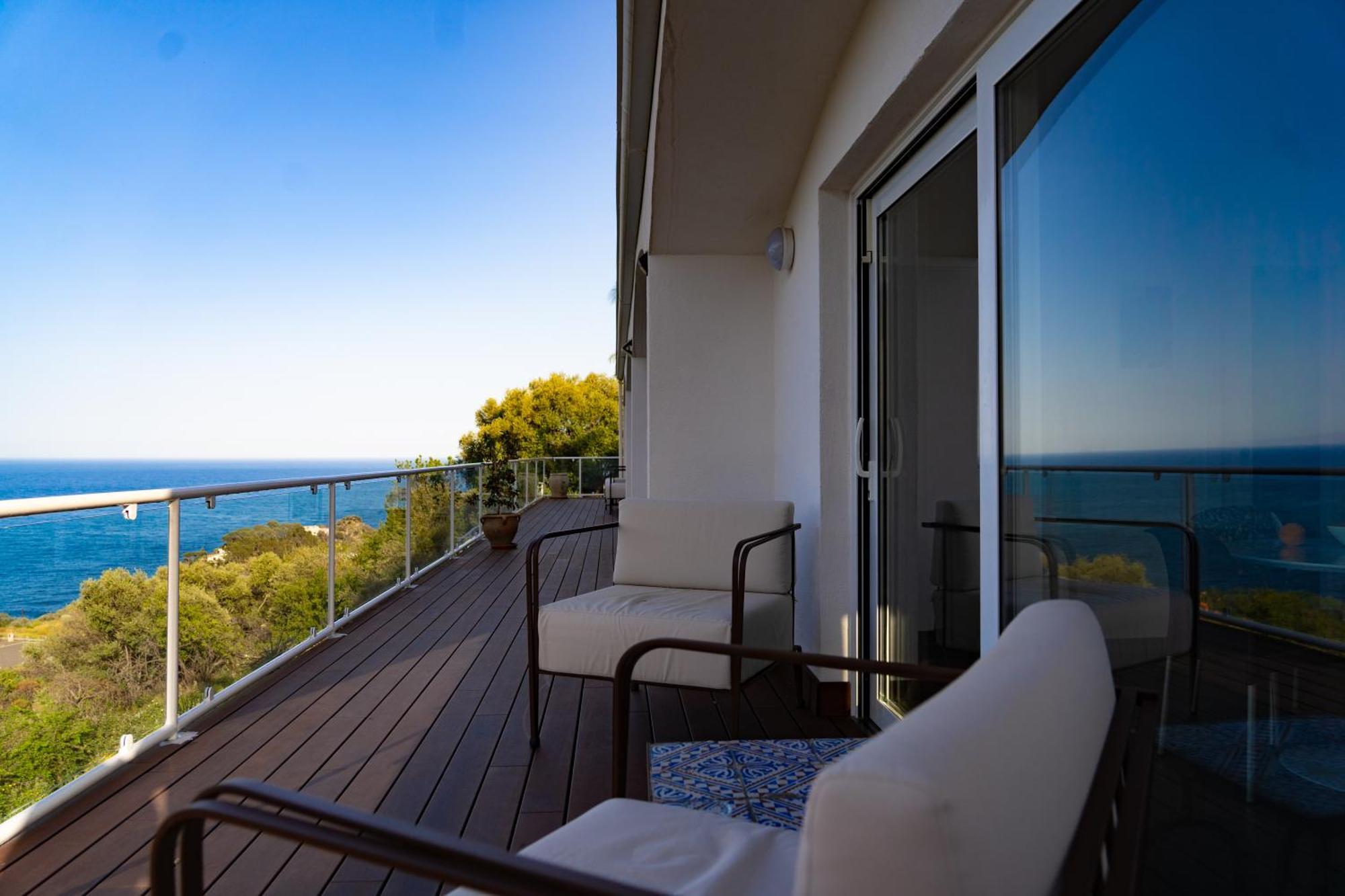 Luxury Taorum Villa With Spectacular Sea Views In Taormina Eksteriør bilde